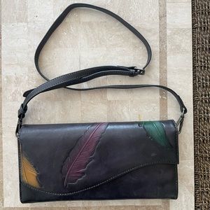 IVTG leather handbag